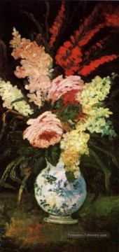 Vase aux Glaïeuls et Lilas Vincent van Gogh Peinture à l'huile